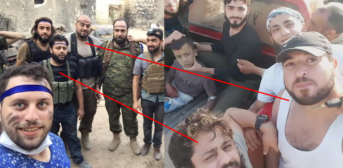 Zenki onthoofders met Ambulance jongetje Aleppo