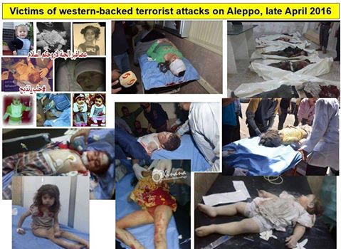 Aleppo terror attacks