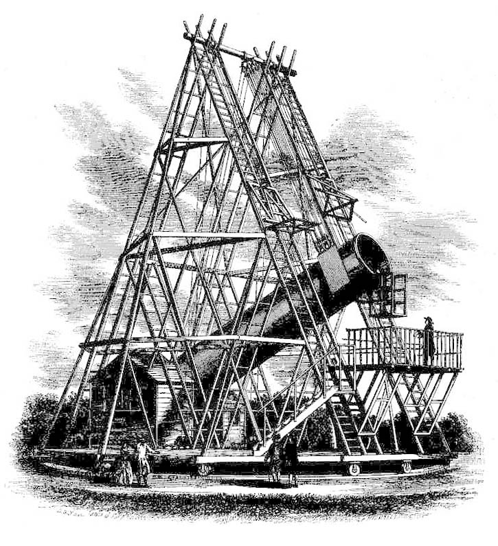 Herschel40foot telescope