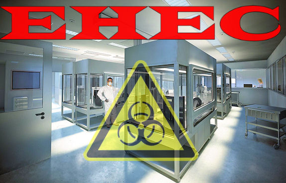 Forensisch bewijs geleverd dat EHEC bacterie biowapen is.