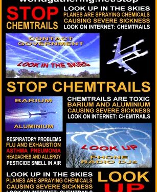 Duitse overheid informeert burgers over chemtrails!