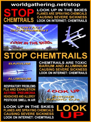 Duitse overheid informeert burgers over chemtrails!