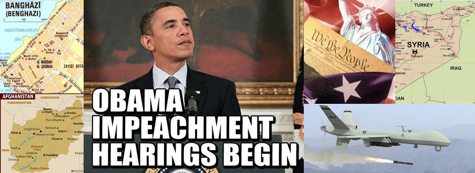 Obama afzetting hoorzittingen beginnen!