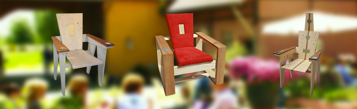 Drie bijzondere Energetische Stoelen