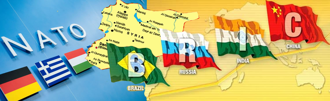 Syrië: BRICS-landen versus de Atlantische grootmachten