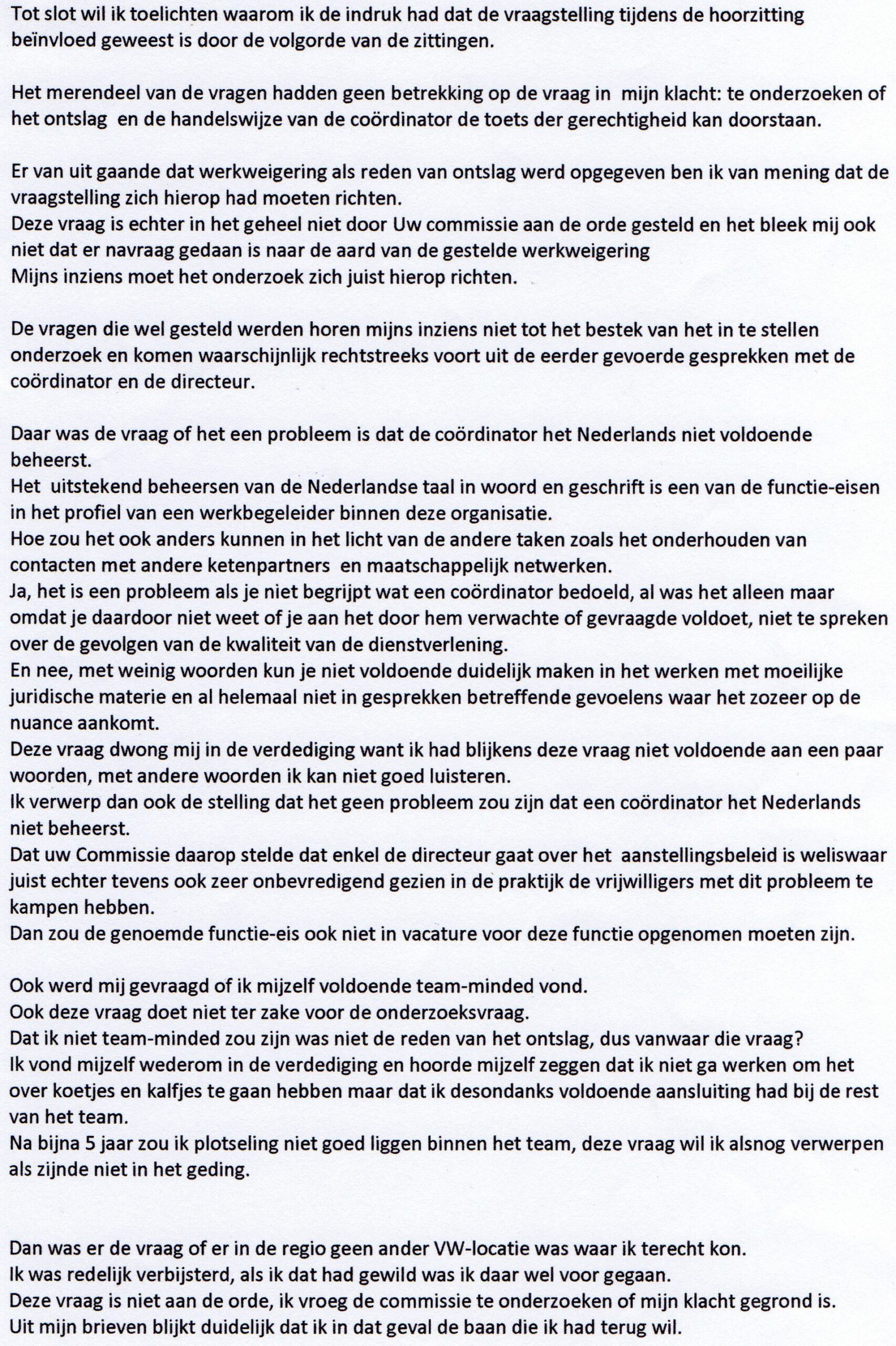 derde brief regionale klachtencommissie blz3