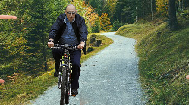Fiets kwijt? Dat heeft Putin gedaan!